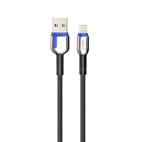 کابل تبدیل USB به لایتنینگ هیسکا مدل LX-842AL طول 2 متر