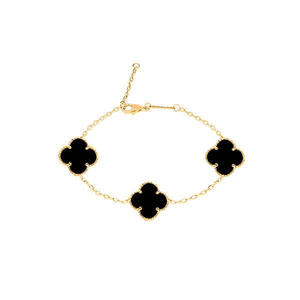 دستبند طلا 18 عیار زنانه ماوی گالری مدل ونکلیف