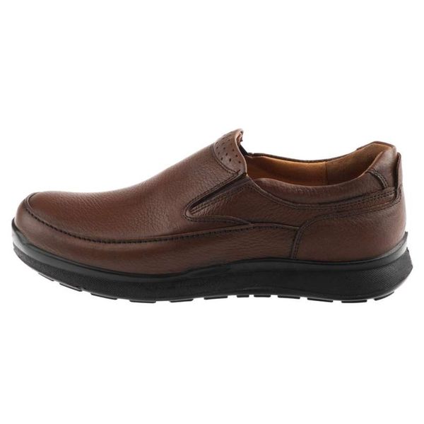 کفش روزمره مردانه آذر پلاس مدل چرم طبیعی کد 1A503