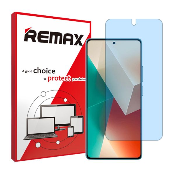 محافظ صفحه نمایش آنتی بلو ریمکس مدل HyBLU مناسب برای گوشی موبایل شیائومی Redmi Note 13 Pro Plus