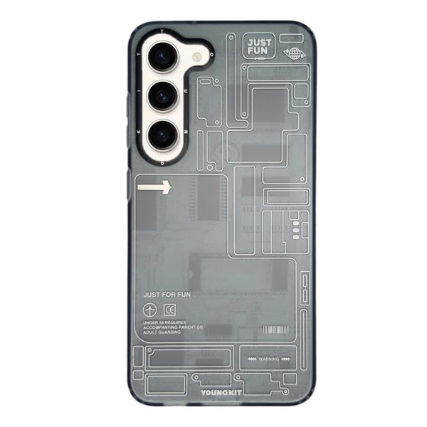 کاور یانگ کیت مدل futuristic کد KJ004 مناسب برای گوشی موبایل سامسونگ Galaxy S23