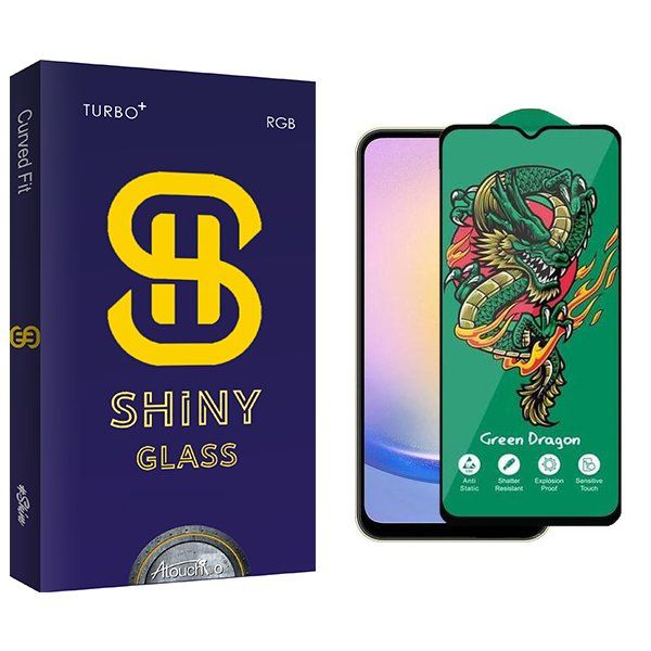 محافظ صفحه نمایش آتوچبو مدل Shiny Green_Dragon مناسب برای گوشی موبایل سامسونگ Galaxy A25