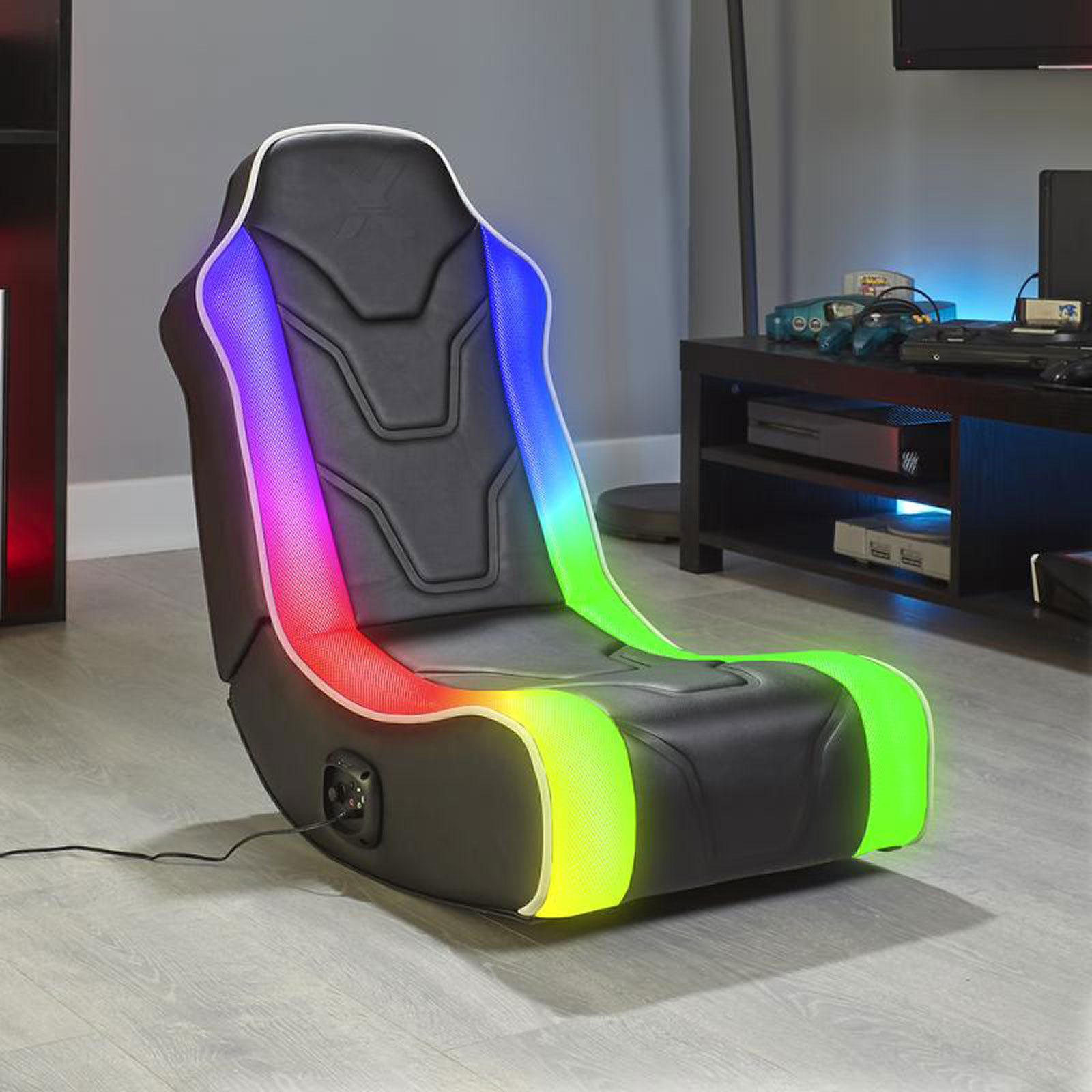 صندلی گیمینگ ایکس راکر مدل  RGB 2.0 Neo Motion LED