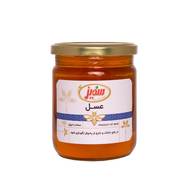 عسل بهارنارنج ممتاز مزرعه تندرستی سمیز - 600 گرم