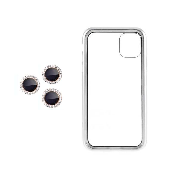 کاور 360 درجه فشن مدل New Magnet_Diamond مناسب برای گوشی موبایل اپل Iphone 11 Pro  به همراه محافظ لنز دوربین