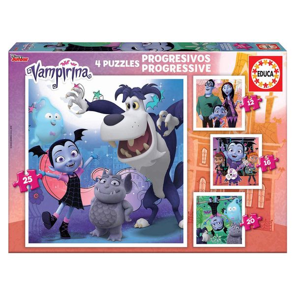 پازل 73 تکه ادوکا مدل educa Vampirina  کد 17941