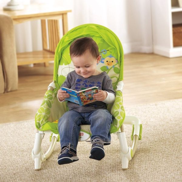 گهواره نوزاد فیشر پرایس مدل Newborn To Toddler Portable Rocker کد BCD30