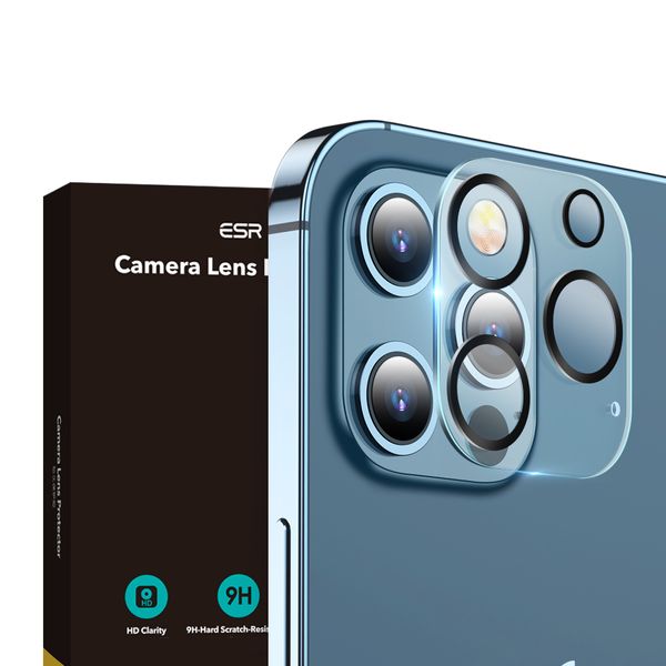 محافظ لنز دوربین اي اِس آر مدل CLP5808 مناسب برای گوشی موبایل اپل iPhone 12 Pro Max بسته 2 عددی
