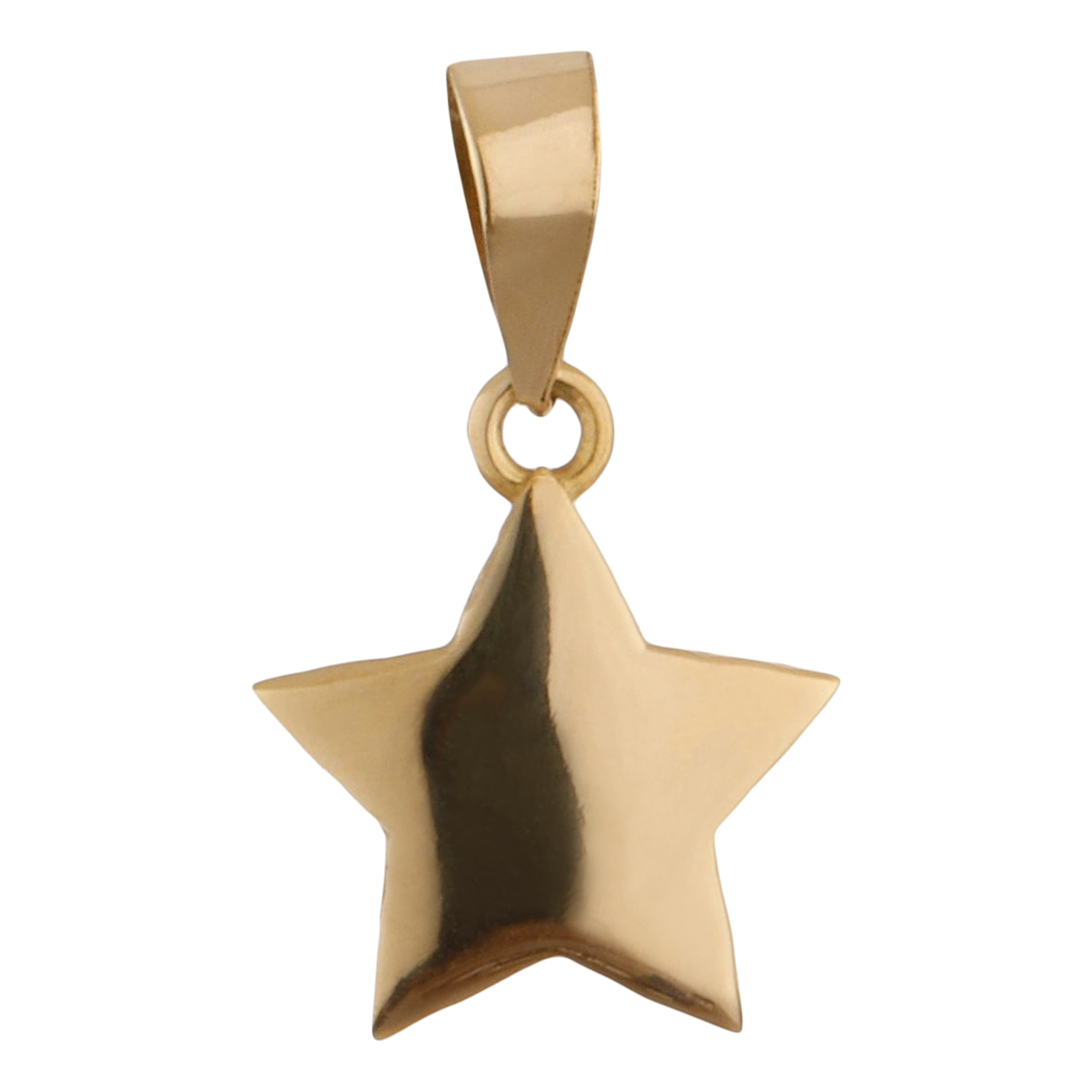 آویز گردنبند طلا 18 عیار زنانه مایا ماهک مدل MM1873 طرح ستاره