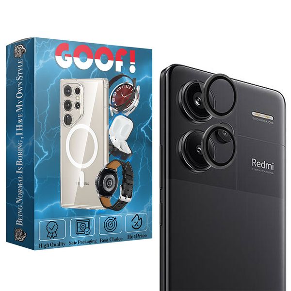 محافظ لنز دوربین گوف مدل Ring Metal مناسب برای گوشی موبایل شیائومی Redmi Note 13 Pro Plus 5G