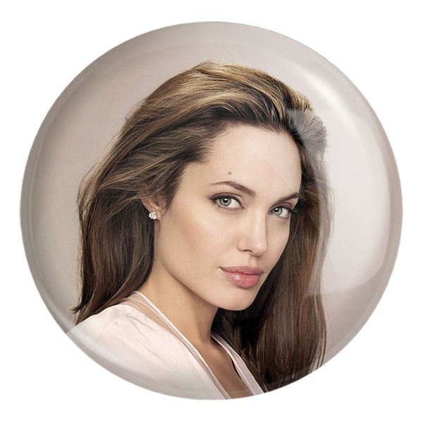 پیکسل خندالو طرح آنجلینا جولی Angelina Jolie کد 6394 مدل بزرگ