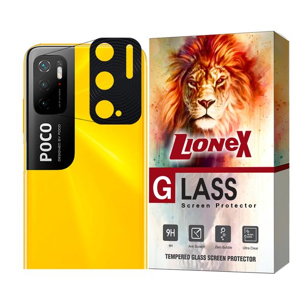 محافظ لنز دوربین لایونکس مدل PLATINLION مناسب برای گوشی موبایل شیائومی Poco M3 Pro 4G / Poco M3 Pro 5G / Redmi Note 11 SE 