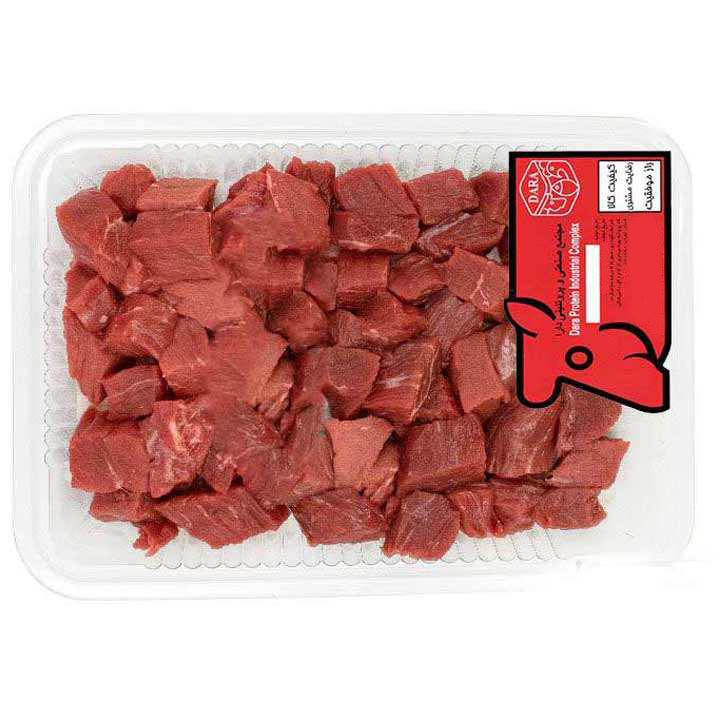 گوشت خورشتی گوساله دارا - 500 گرم