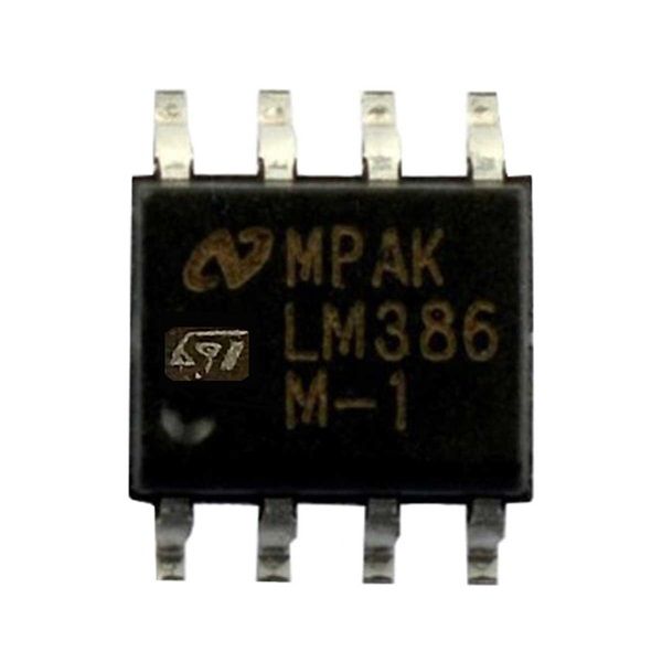 آیسی امپلیفایر اس تی مدل LM386 بسته 15 عددی