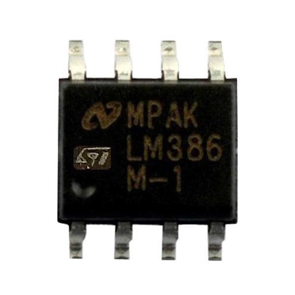 آیسی امپلیفایر اس تی مدل LM386 بسته 15 عددی