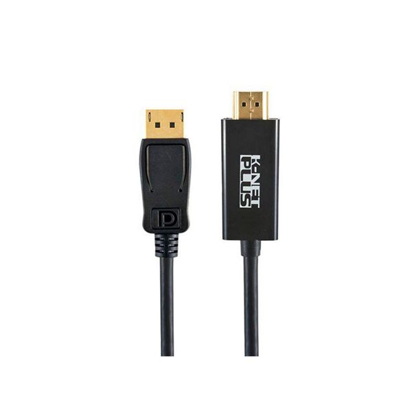 کابل تبدیل DISPLAYPORT به HDMI کی نت پلاس مدل KP-CHD0018 به طول 1.8متر