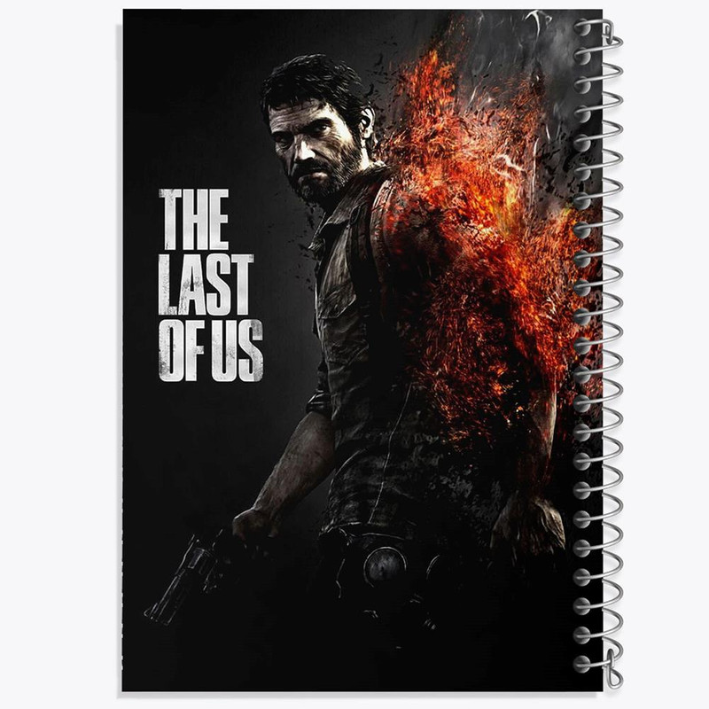 دفتر نقاشی 50 برگ خندالو مدل بازی د لست آف آس The Last Of Us کد 30109