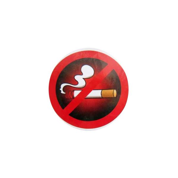   برچسب بدنه خودرو طرح سیگار ممنوع کد k0303 