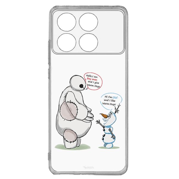 کاور طرح Olaf مناسب برای گوشی موبایل شیائومی  Poco X6 Pro 