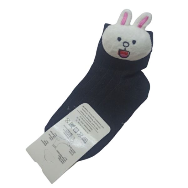 جوراب بچگانه کاتامینا مدل عروسک خرگوشی کد 86