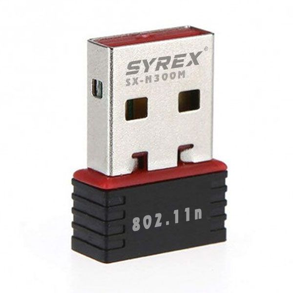 کارت شبکه بی سیم USB سایرکس مدل SX-N300M
