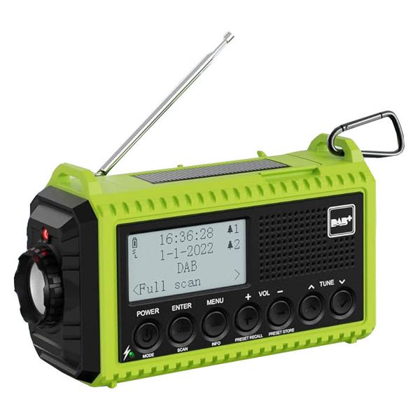 رادیو مدل کوهستانی چراغدار CR1009 PRO DAB