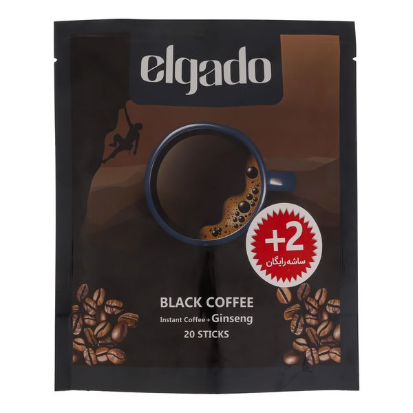 قهوه فوری الگادو حاوی جینسینگ الگادو - 2.5 گرم بسته 20 عددی 