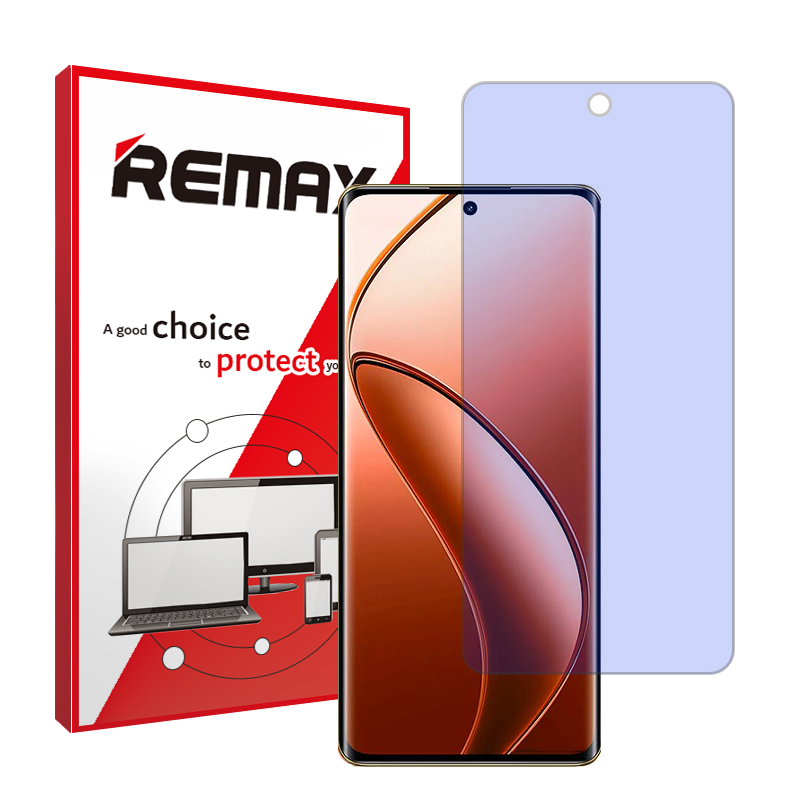 محافظ صفحه نمایش بلوکات ریمکس مدل Anti Shock مناسب برای گوشی موبایل ریلمی Realmi 12Pro Plus