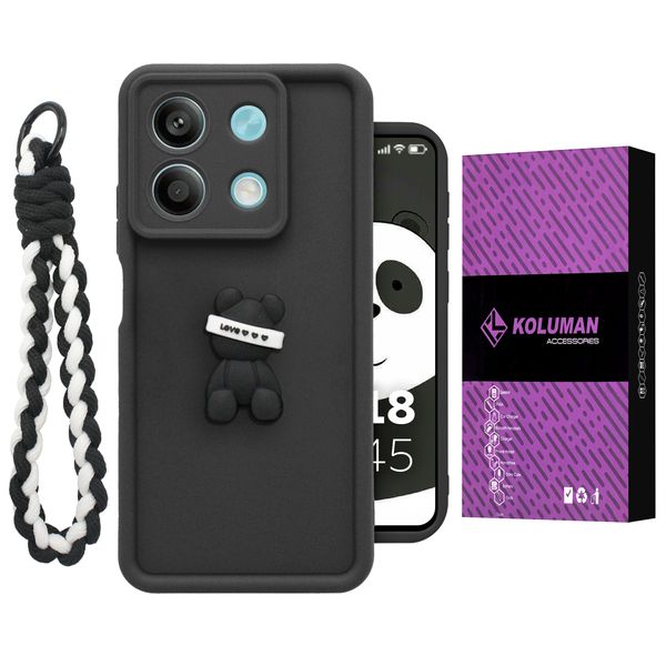 کاور کلومن مدل Hussel مناسب برای گوشی موبایل شیائومی Redmi Note 13 4G به همراه بندآویز