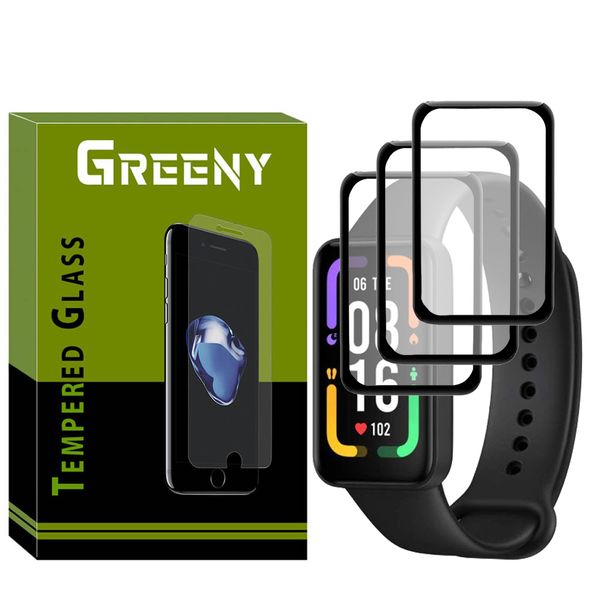 محافظ صفحه نمایش گرینی مدل GR-PM مناسب برای ساعت هوشمند شیائومی Redmi Smart band pro بسته سه عددی