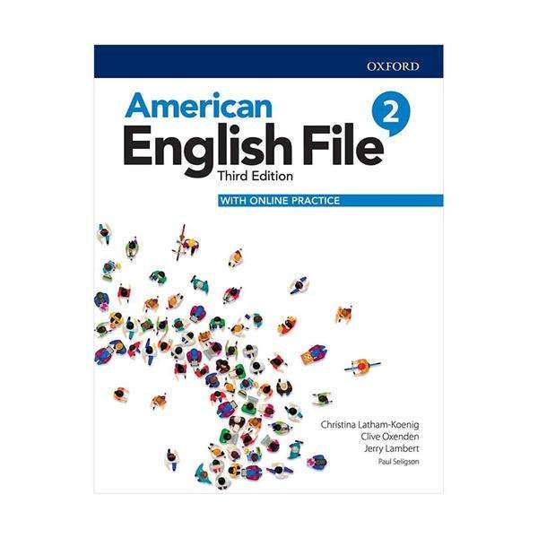 کتاب american english file 2 3rd edition اثر christina latham انتشارات جنگل