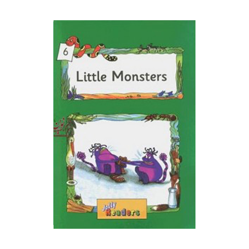 کتاب Jolly Readers 6 Little Monsters اثر جمعی از نویسندگان انتشارات Ltd