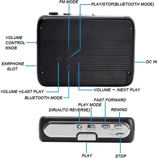 پخش کننده موسیقی مدل 214-Bluetooth