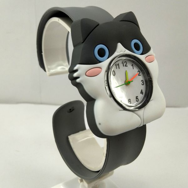 ساعت مچی عقربه ای بچگانه مدل گربه ملوس کد 2