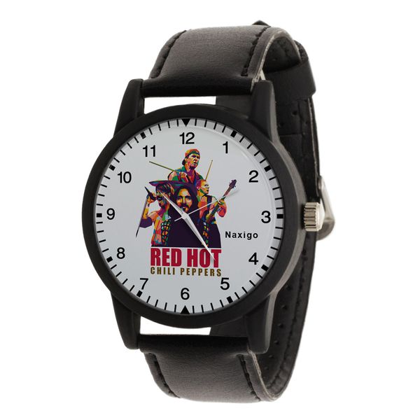 ساعت مچی عقربه ای ناکسیگو مدل Red Hot Chili Peppers کد LF14284