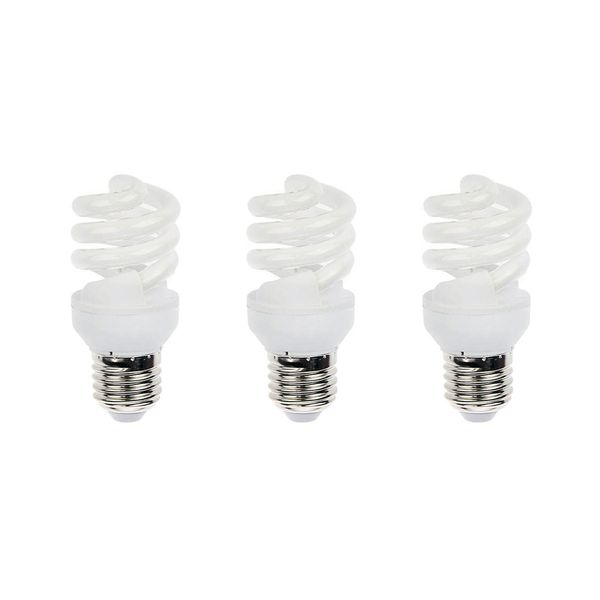 لامپ کم مصرف 11 وات لامپ نور مدل PS پایه E27 بسته 3 عددی