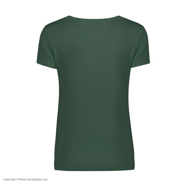 تی شرت زنانه کوتون مدل 0YAK13640OK-Dark Green