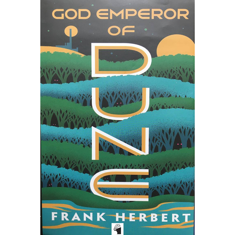 کتاب  god emperor of DUNE4 اثر frank herbert انتشارات معیار علم