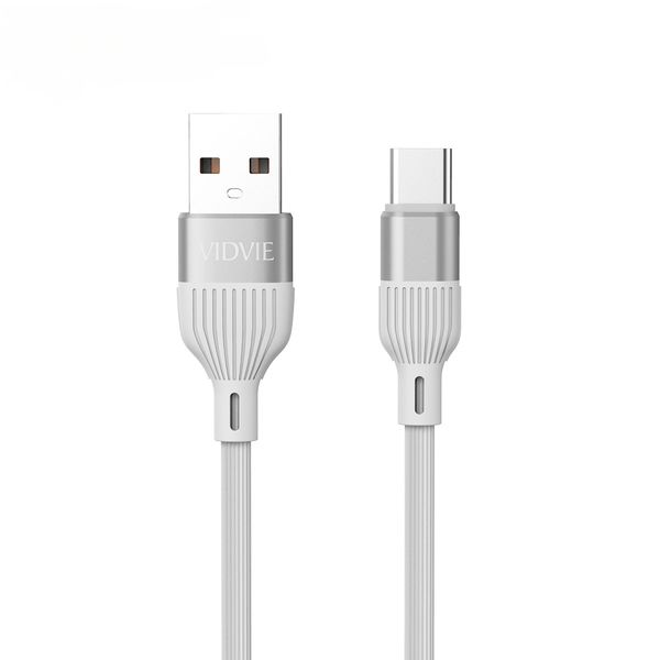 کابل شارژر USB به USB -C ویدوی مدل CB487T طول 1.2 متر