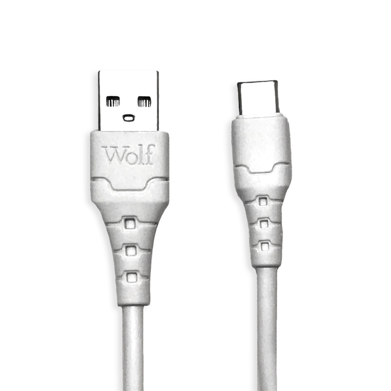 کابل تبدیل USB به USB-C ولف مدل A101 طول 1 متر
