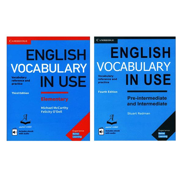 کتاب English Vocabulary In Use اثر جمعی از نویسندگان انتشارات آرماندیس دو جلدی
