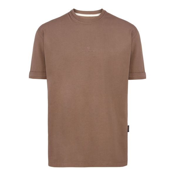 تی شرت اورسایز مردانه جی تی هوگرو مدل 1048232