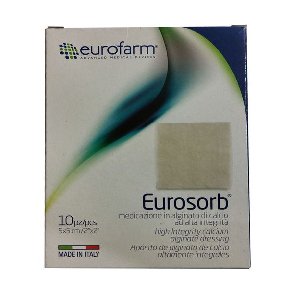 پانسمان یوروفارم مدل یوروزورب 5.5 بسته 10 عددی