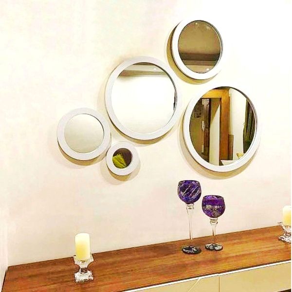 آینه خونه خاص مدل دکوراتیو مجموعه 5 عددی