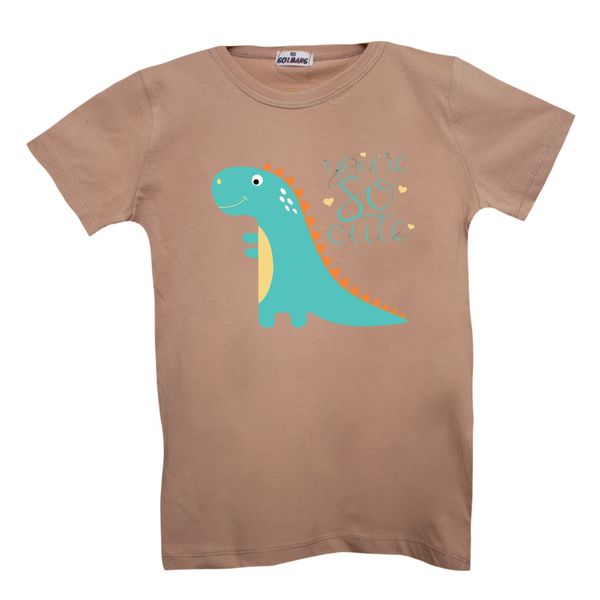تی شرت  آستین کوتاه بچگانه مدل دایناسور کد 32