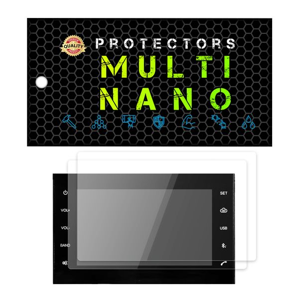 محافظ صفحه نمایش خودرو مولتی نانو مدل X-S2N مناسب برای ام وی ام X33S AT بسته دو عددی