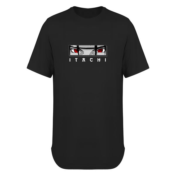 تی شرت لانگ آستین کوتاه مردانه مدل انیمه Itachi کد A006