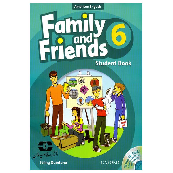 کتاب Family And Friends 6 اثر Jenny Quintana انتشارات سپاهان