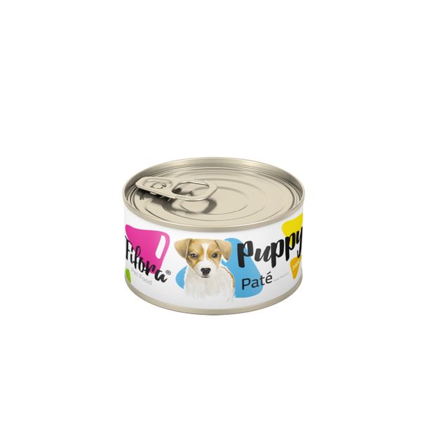 کنسرو غذای توله سگ فیفورا سوپر پریمیوم مدل Puppy Pate طعم ترکیبی وزن 200 گرم