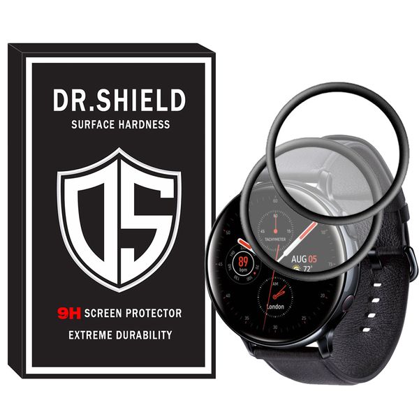 محافظ صفحه نمایش دکترشیلد مدل DR-PM مناسب برای ساعت هوشمند سامسونگ Galaxy Watch Active 2 44mm بسته دو عددی